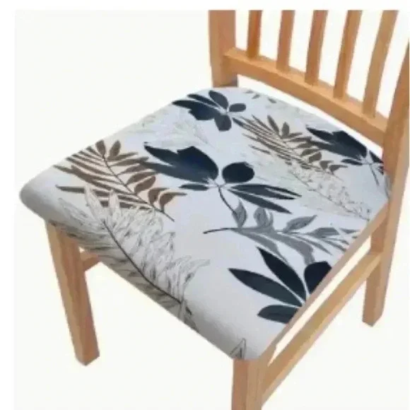 Dining Chair Covers Floral 4 Pack - Picture 1 of 3